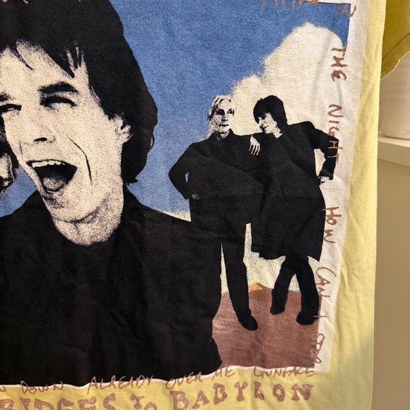 NWOT The Rolling Stones Bridges to Babylon T-Shirt - Picture 5 of 7